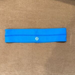 Lululemon Blue Athletic Headband Non-Slip Silicone Grip